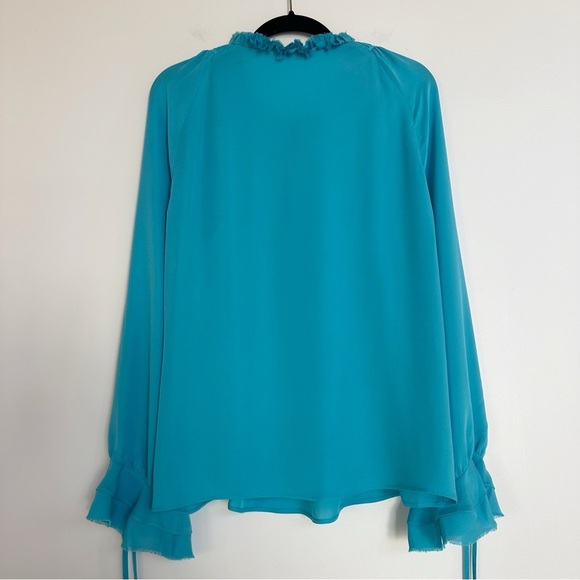 KOBI HALPERIN Silk Blouse Size Medium - Picture 5 of 9